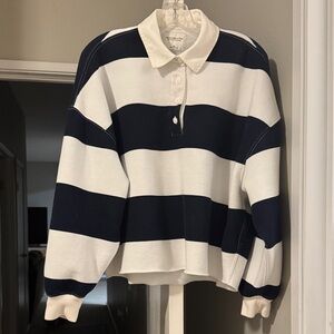 Abercrombie & Fitch Essential Collared Polo Crew (M)